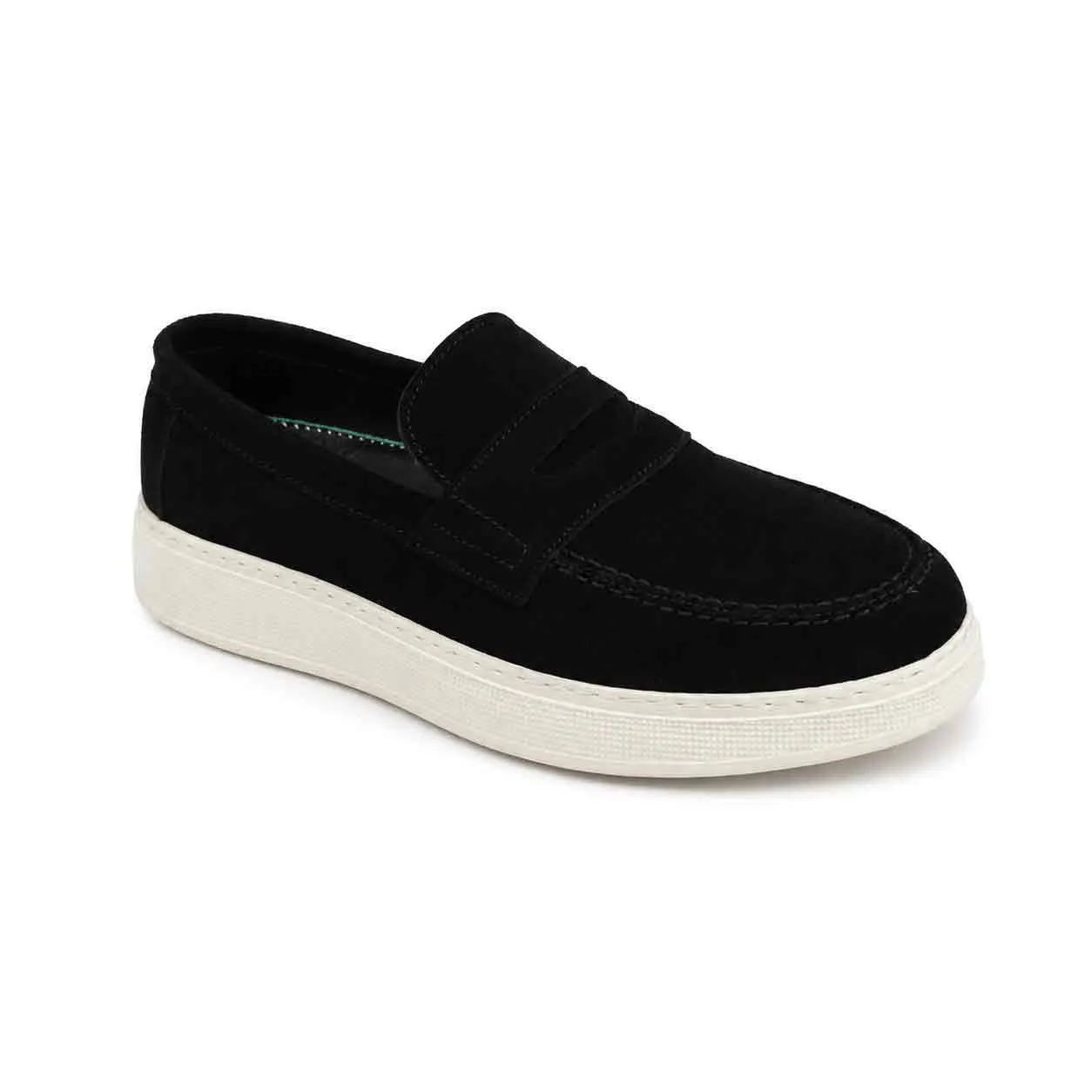 Moccasin pour homme 270 noir daim  